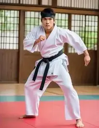 Plus Size Man Karate Kid Daniel San face swap