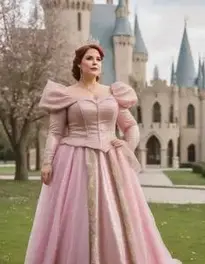 Premium Plus Size Fairy Godmother face swap