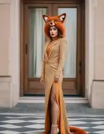 Woman Foxy Lady face swap