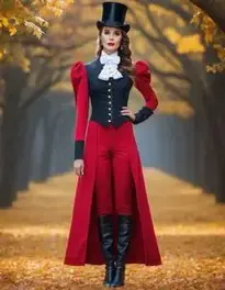 Woman Radiant Ringmaster face swap