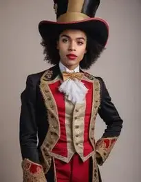 Woman Radiant Ringmaster face swap