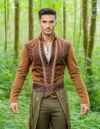 Enchanted Forest Theme Outfit face swap