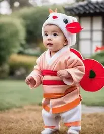 Sushi Roll Food Toddler face swap
