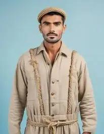 Fisherman Costume Men face swap
