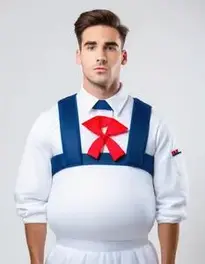 Stay Puft Blow Up face swap