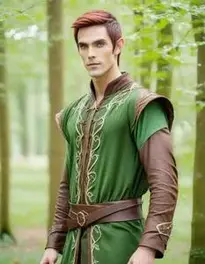 Wood Elf Cosplay Male face swap
