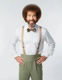 Bob Ross face swap