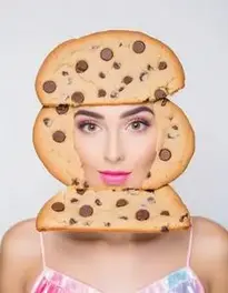 Cookie face swap