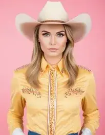 Cowgirl Halloween face swap