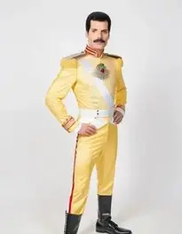 Freddie Mercury Fancy Dress face swap
