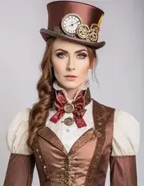 Steampunk Outfit face swap