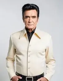 Johnny Cash Fancy Dress face swap