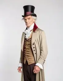 Ebenezer Scrooge Outfit face swap