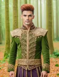 Enchanted Forest Theme Outfit face swap