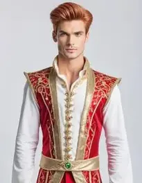 Fairy Tale Characters Male Fancy Dress Face Swap Buy Stock Photo