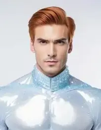 Ice Man Cosplay face swap