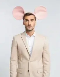 Mouse Costume Men face swap
