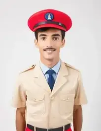Postman Pat Fancy Dress Men face swap