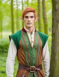 Wood Elf Cosplay Male face swap