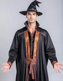 Male Witch Outfit face swap