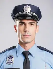 Police Officer Halloween face swap