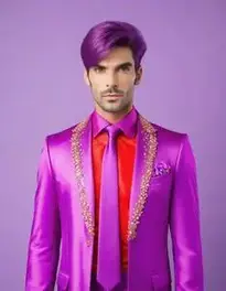 Purple Pimp face swap