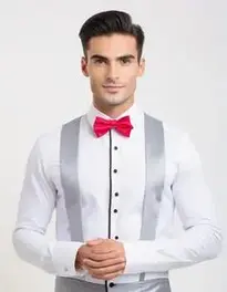 Male Waiter Outfit face swap