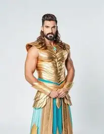 Men Poseidon face swap