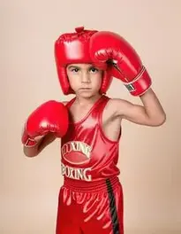 Boy Boxing Outfit face swap