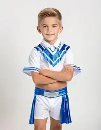Boy Dallas Cowboy Cheerleader Outfit face swap