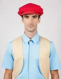 Postman Pat Costume Men face swap