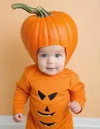 Baby Pumpkin face swap