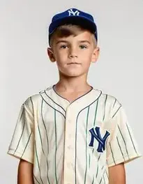 Baseball Boy Outfit face swap