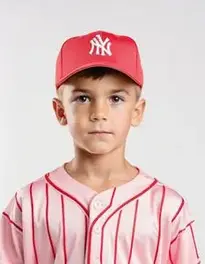 Boy Baseball face swap