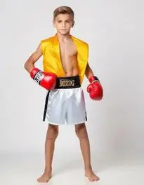 Boy Boxing Outfit face swap