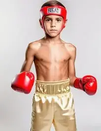 Boy Boxing Outfit face swap