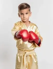 Boy Boxing Outfit face swap