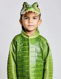 Boy Crocodile face swap