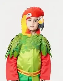 Boy Parrot face swap
