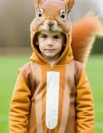 Boy Squirrel face swap