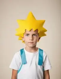 Maggie Simpson face swap