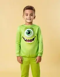 Mike Wazowski Boy face swap