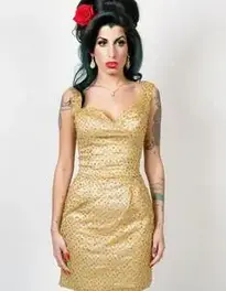 Amy Winehouse Fancy Dress face swap