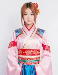 Asian Female Cosplay face swap