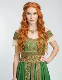 Celtic Costume Woman face swap