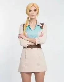Female Rick Cosplay face swap