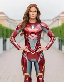 Iron Woman face swap