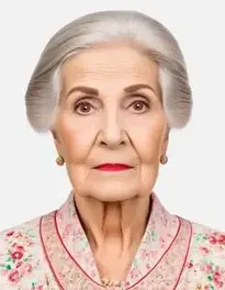 Fancy Old Lady face swap