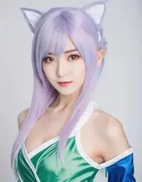 Female Yoru Cosplay face swap
