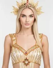 Goddess Fancy Dress face swap